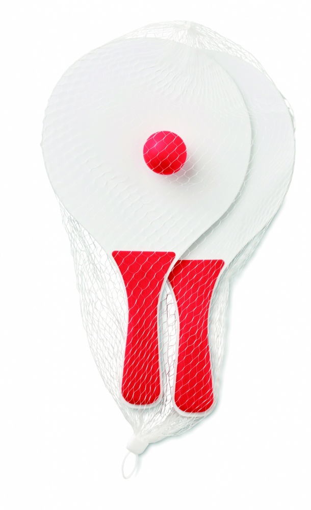 Logo trade promotional gift photo of: Small Beach tennis set