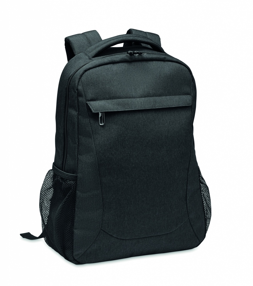 Logo trade advertising products picture of: 600D RPET laptop backpack