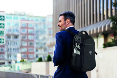 Logotrade promotional product picture of: 600D RPET laptop backpack