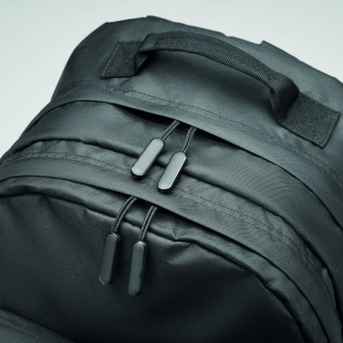 Logotrade promotional gift image of: 300D RPET laptop backpack