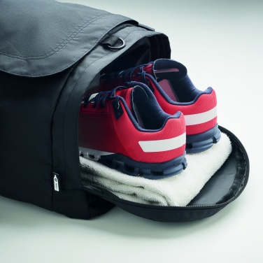 Logotrade promotional merchandise picture of: Large sports bag in 300D RPET