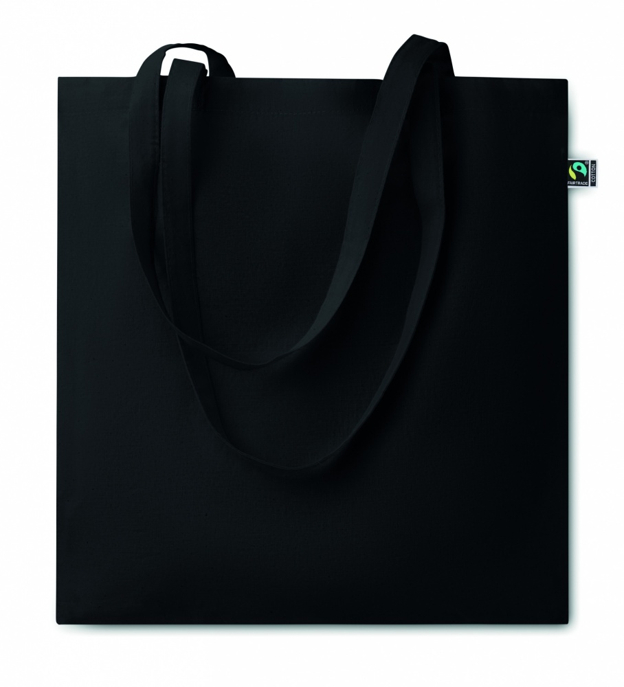Logo trade promotional gift photo of: Fairtrade shopping bag140gr/m²