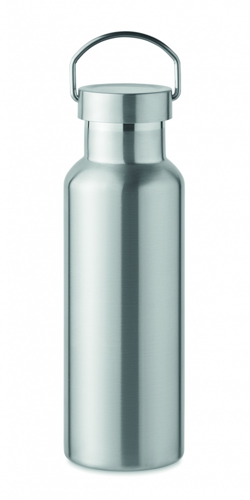 Logo trade advertising product photo of: Double wall bottle 500 ml