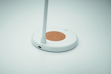 Logo trade promotional gift photo of: Wireless charger, lamp speaker