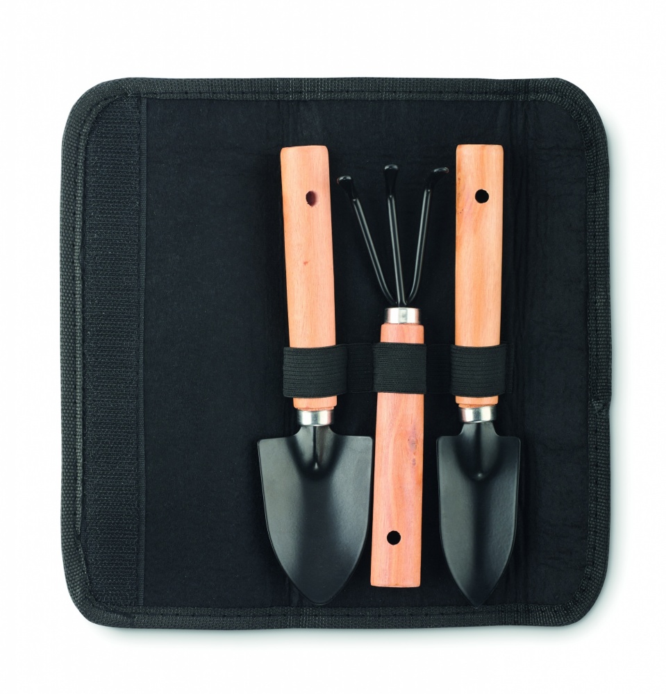 Logo trade advertising products image of: 3 garden tools  in RPET pouch