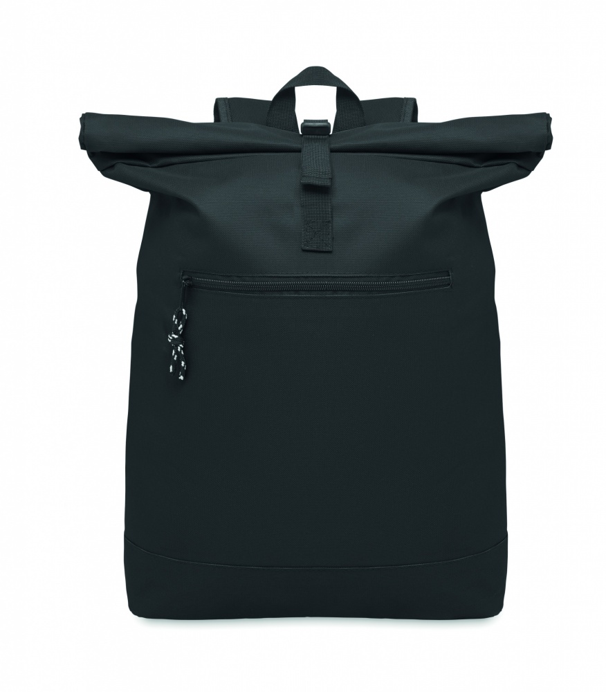 Logo trade promotional item photo of: 600Dpolyester rolltop backpack