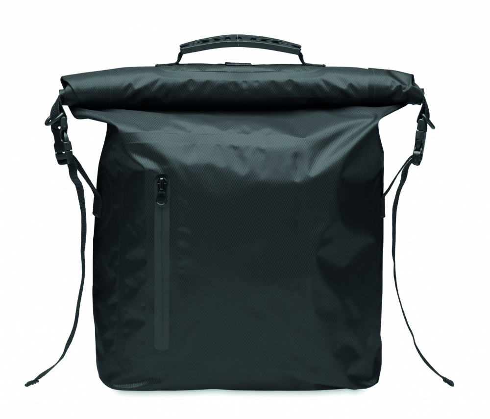 Logo trade promotional item photo of: RPET waterproof rolltop bag