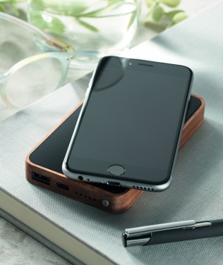 Logotrade promotional items photo of: Wireless 4000 mAh Power bank
