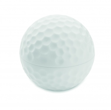 Logo trade promotional items picture of: Lip balm in golf ball shape