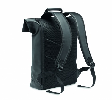 Logo trade corporate gift photo of: Laptop PU Rolltop backpack