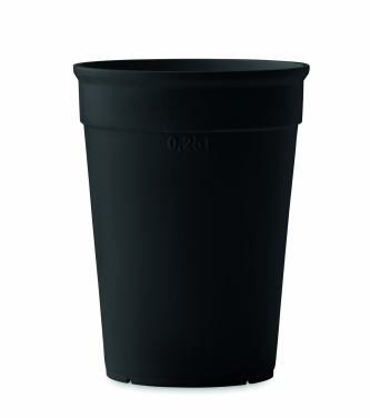 Logotrade corporate gift picture of: Recycled PP cup capacity 250 ml
