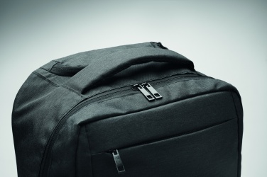 Logotrade promotional item image of: A portable backpack trolley with wheels, made of 600D RPET polyester