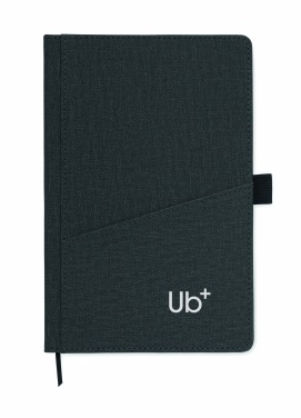 Logotrade promotional giveaway picture of: A5 notebook PU front pocket