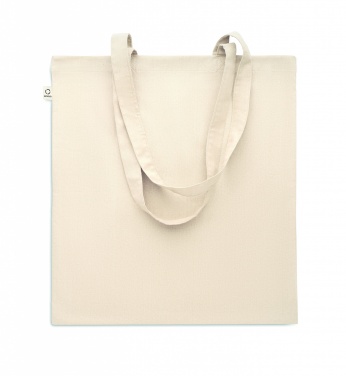 Logo trade advertising products image of: Recycled cotton shopping bag