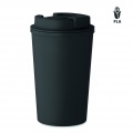 PLA double wall tumbler 350 ml, Black