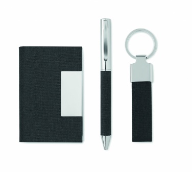 Logotrade corporate gift image of: 3-piece gift set in a gift box with customizable printing
