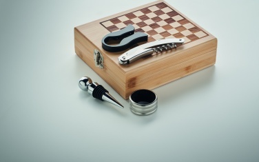 Logotrade promotional gift picture of: Chess board wine set