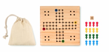 Logo trade promotional merchandise photo of: Ludo game