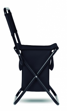 Logo trade promotional gifts image of: Foldable 600D chair/cooler
