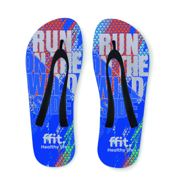 Logotrade promotional gift picture of: Sublimation beach slippers