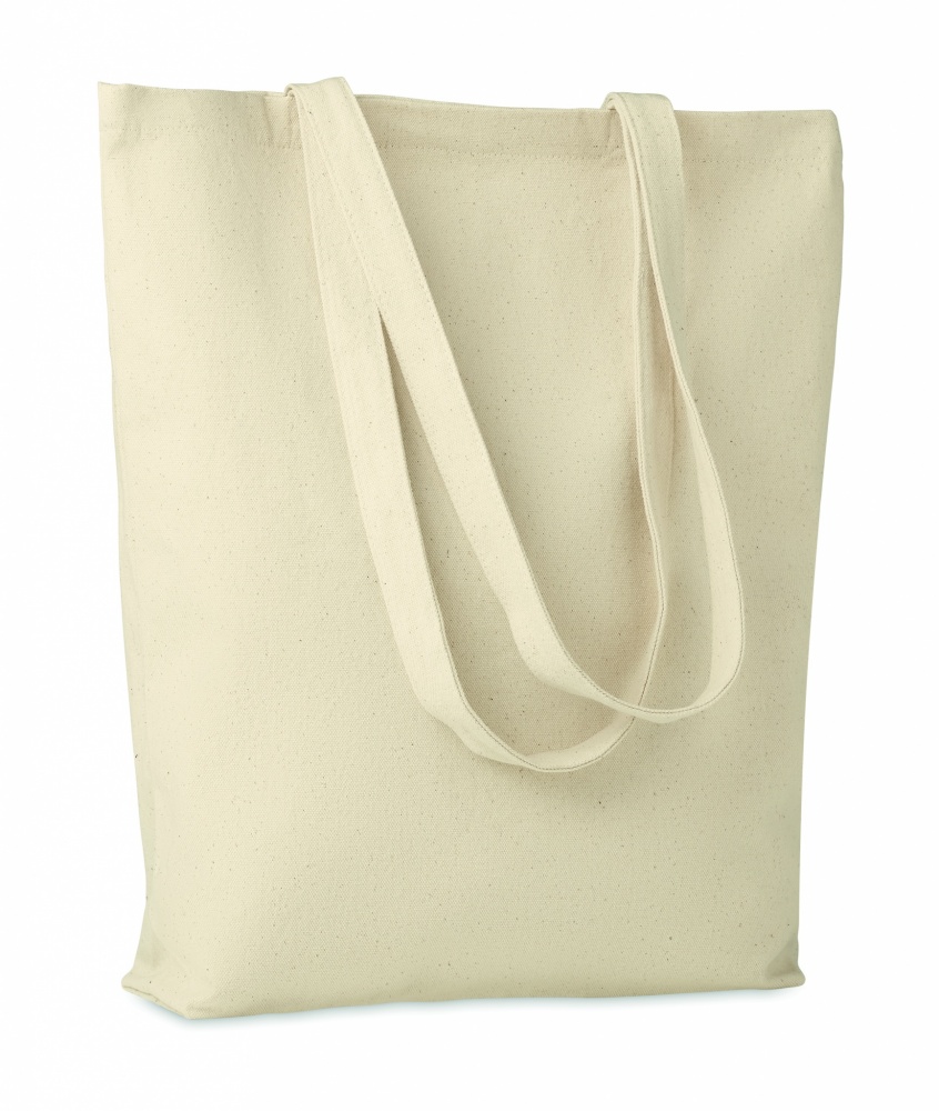 Logo trade advertising products image of: Canvas shopping bag 270 gr/m²