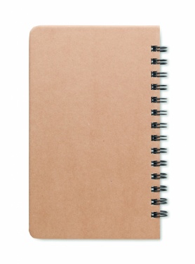 Logo trade promotional merchandise picture of: A5 Pine tree GROWNOTEBOOK™