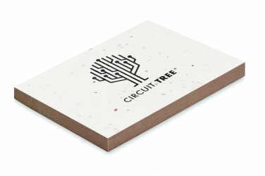 Logotrade promotional product picture of: Grass/seed paper memo pad