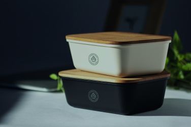 Logo trade advertising products picture of: Lunch box with bamboo lid
