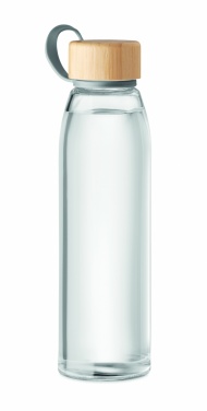 Logo trade promotional merchandise image of: Glass bottle 500 ml