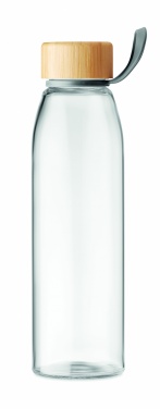 Logo trade corporate gifts picture of: Glass bottle 500 ml