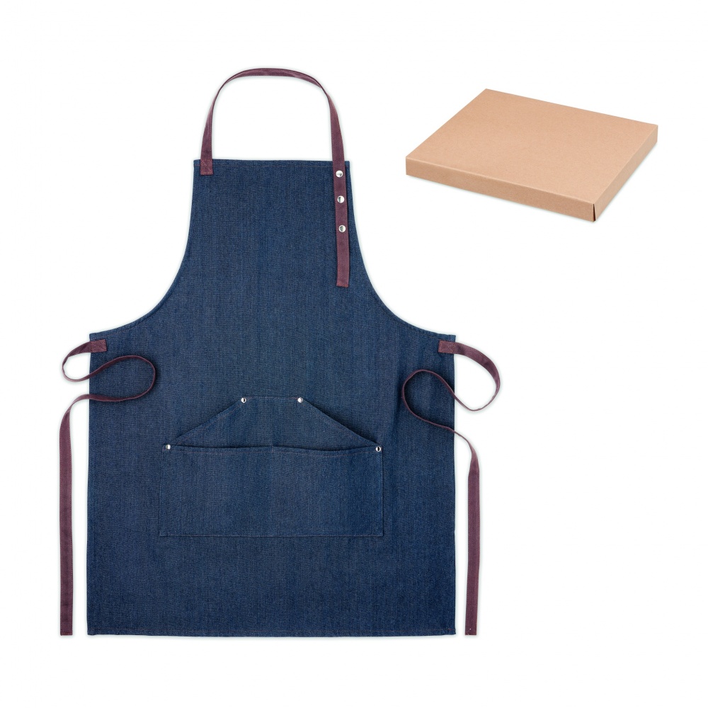 Logotrade promotional products photo of: Denim apron 240 gr/m²