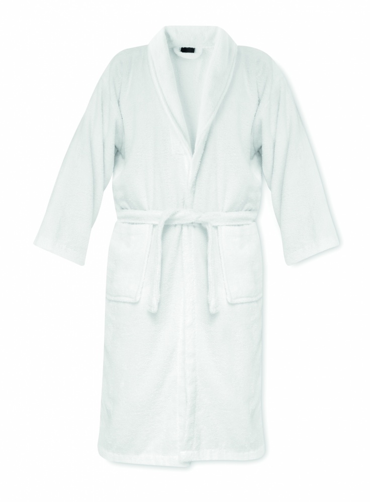 Logotrade promotional product picture of: Bathrobe organic cotton XL/XXL