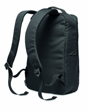 Logo trade promotional merchandise photo of: Laptop backpack in 300D RPET