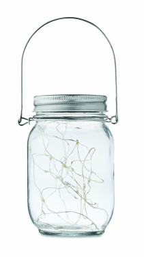 Logotrade promotional merchandise image of: Solar mason jar outdoor lamp