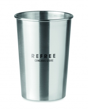 Logotrade promotional giveaway image of: Stainless Steel cup 350ml