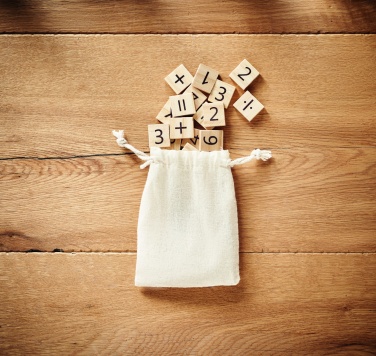 Logo trade business gifts image of: Wood educational counting game