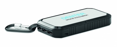 Logo trade corporate gifts picture of: solar charger 8000 mAh