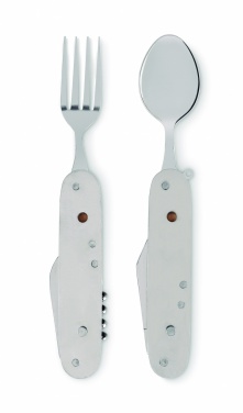 Logo trade promotional gift photo of: Multifunction cutlery set