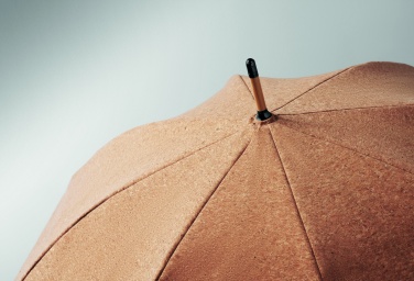 Logo trade promotional item photo of: 25 inch cork umbrella