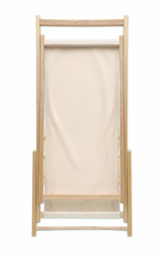 Logotrade advertising product picture of: Beach chair in wood