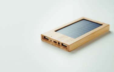Logotrade promotional item image of: Solar power bank 4000 mAh ARENA SOLAR