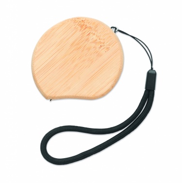 Logotrade promotional item picture of: Measuring tape in bamboo 2m