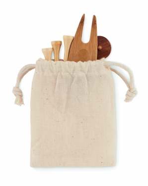 Logotrade promotional item picture of: Golf accessories set in pouch