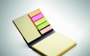 Logo trade corporate gift photo of: Bamboo sticky note memo pad