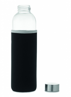 Logotrade corporate gift picture of: Glass bottle in pouch 750ml