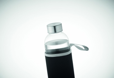 Logotrade advertising product image of: Glass bottle in pouch 750ml