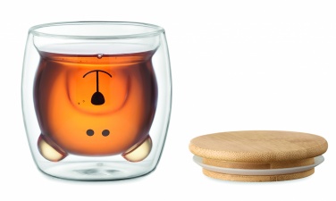 Logotrade promotional gift picture of: Double wall borosilicate mug