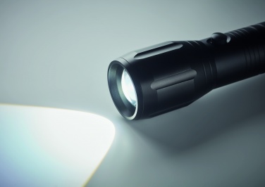 Logo trade promotional merchandise photo of: Large aluminium LED flashlight