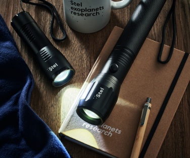 Logotrade promotional product picture of: Large aluminium LED flashlight