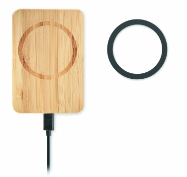 Logo trade business gift photo of: Magnetic wireless charger 15W
